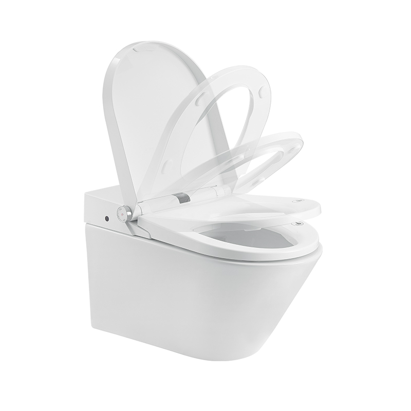 Auto Lock Rimless Smart Toilet